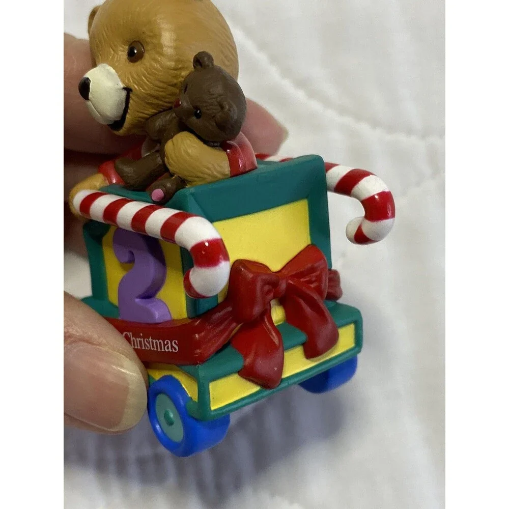 2000 Hallmark Keepsake Ornament Baby's Second Christmas Teddy Bear